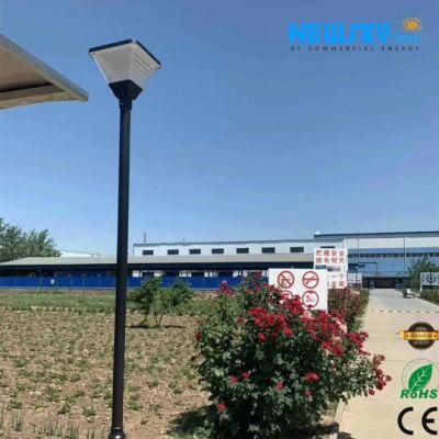 Outdoor Patio Graves Decoration modern Walkway Building Classic Post Solar Courtyard Light