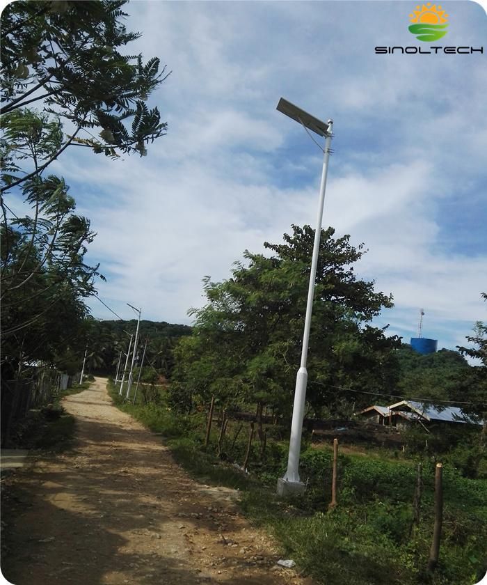 All in 1 Design 80W Solar LED Fixture for Outdoor Lighting with Bluetooth APP (SNSTY-280)