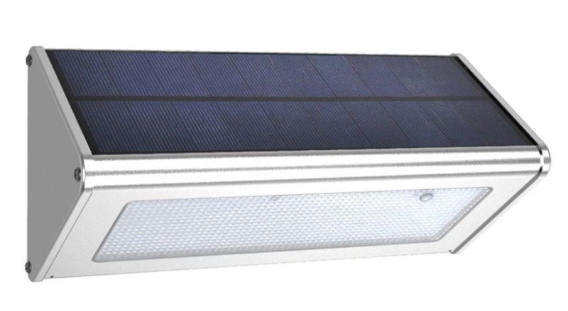 Outdoor Aluminum Alloy LiFePO4 Battery Solar Wall Lights