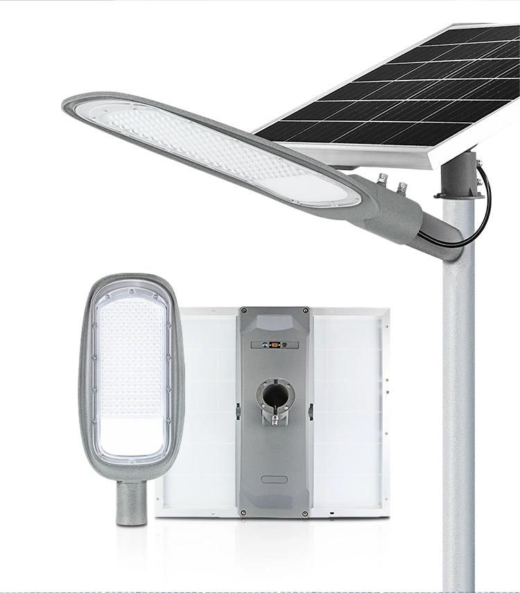 Best China Manufacturer Waterproof Outdoor 100W 200W 300W IP65 UFO Integrated High Lumen LED Lamp Solar Street Light