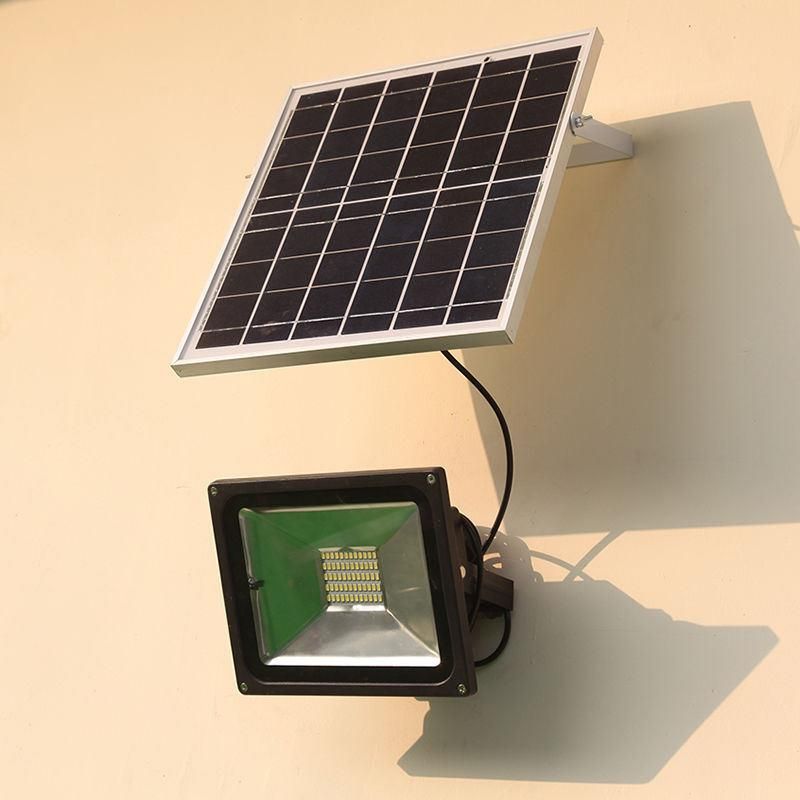 Zhongshan Manufactory Classics Design Power 10W 20W 30W 50W Outdoor Garden Solar LED Flood Light LED Flood Light