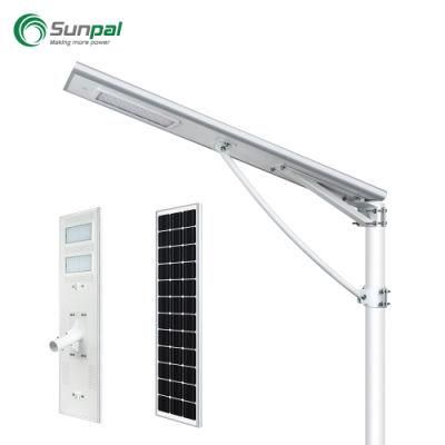 Sunpal Big 90W 100W Double Bluetooth Smart Lithium Batteries Solar Street Light Night Green Solar Power Park Light With 4 G Lite Camera Covert