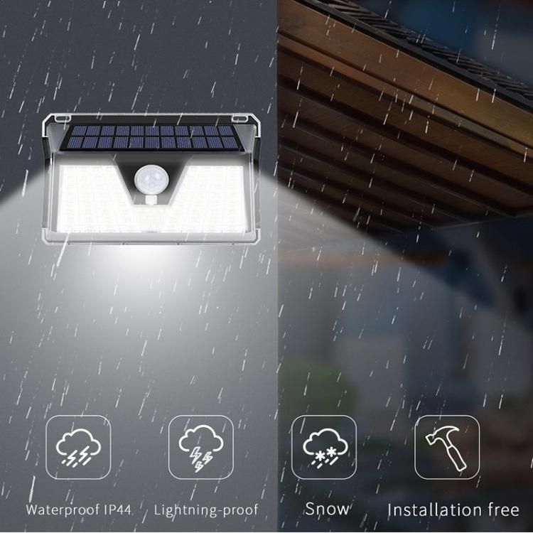 Energy Saving Waterproof Outdoor Wall Mount Lamps Durable Solar Garden Wall Light