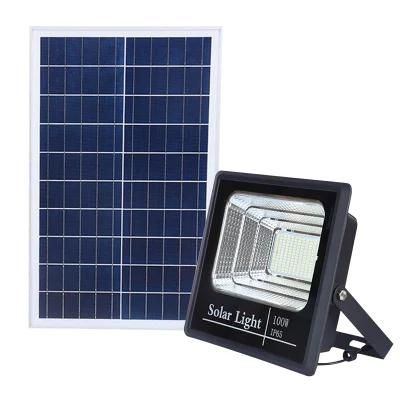 100W Garden Solar Flood Lighting, Remove Control Decoration Power System Energy Saviing IP65 Outdoor Waterproof Park Wall Light Lamps