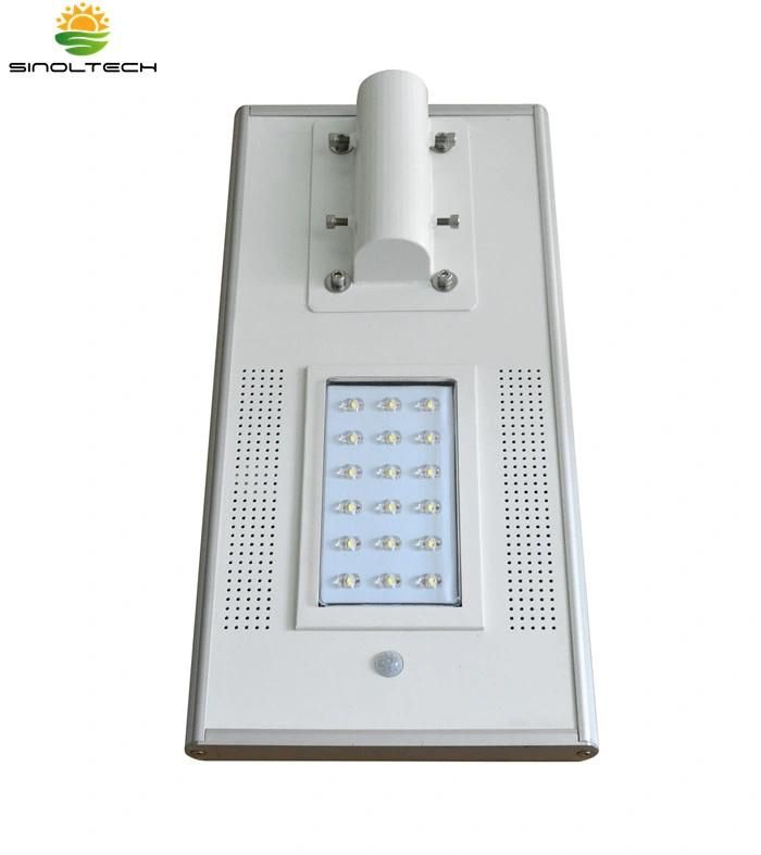 Motion and Timer Dimming18W LED Integrated Solar Powered Street Lamps (SNSTY-218)