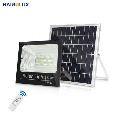 Hairolux High Bright Solar Light Waterproof Outdoor Wall Mounted Flood Light 200W Factory Price LED Solar Flood Light