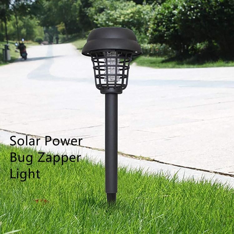 Solar Yard Lawn Bug Zapper Garden Light Anti Mosquito Waterproof Garden Lamp