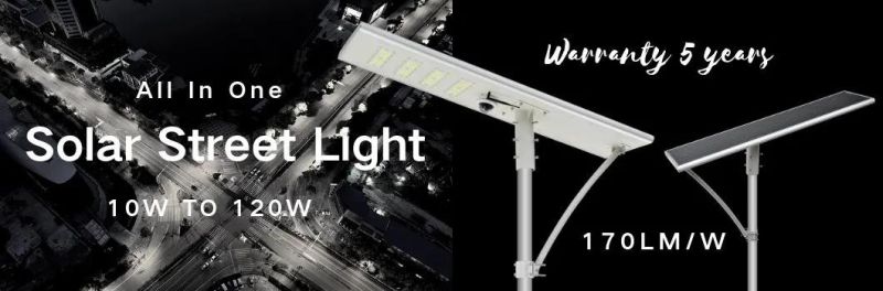 Commercial 90 Watt China Integrated Aluminum 80W All in One High Lumen Yangfa Solar Street Light with Camera WiFi