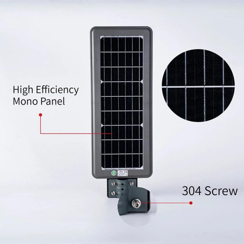 Price 20W 30W 40W Wall Outdoor Motion Sensor LED All in One Solar Street Light with Remote