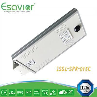 High Quality 15W Outdoor Lighting Solar LED Street Light for Public Area Road with IP66