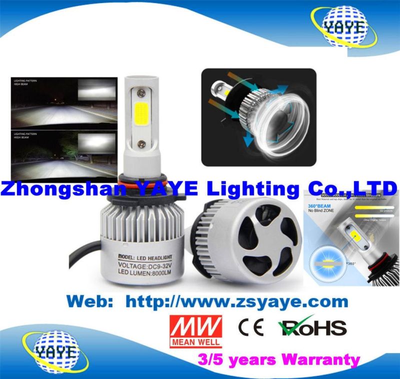 Yaye 18 Hot Sell Competitive Price H1/H3/H4/H7 /9005/H11/H13/9006/9012 Car LED Headlight Light LED Light with 2 Years Warranty