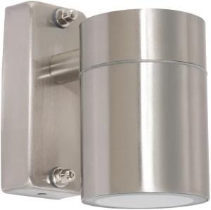 Single Head Stainless Steel Outdoor Wall Lamp in Modern Design