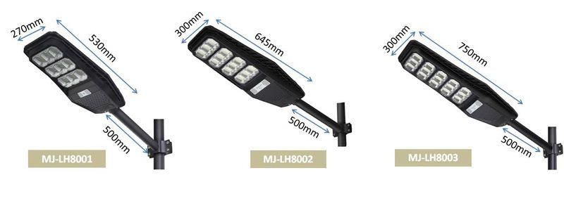 Mj-Lh8300 300W All in One Outdoor Solar Light with Motion Sensor