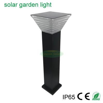 Square Standing Lawn Pathway Lighting Solar Outdoor Garden Light Solar Powered Decoration Lighting