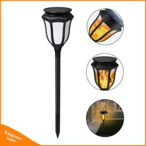 Solar Garden Light Outdoor Dancing Flame LED Lawn Light Fire Solar Light