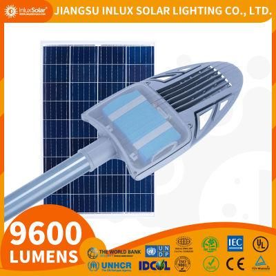 Hot Sale High Lumen Wireless Control Alleys Solar Street Light, 2 in 1 Solar Lighting System