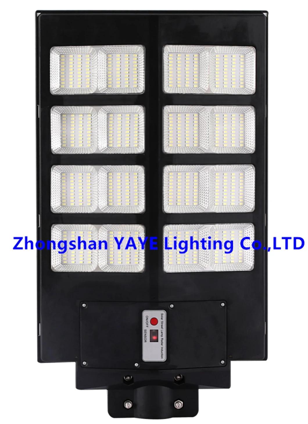 Manufacturer Factory Distributor 400W/300W/200W Outdoor Solar LED Street Light Outdoor All in One Camera COB SMD Wall Flood Garden Road Light