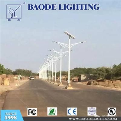 Factory Direct Bridgelux 6m 30W Solar LED Street Lighting System