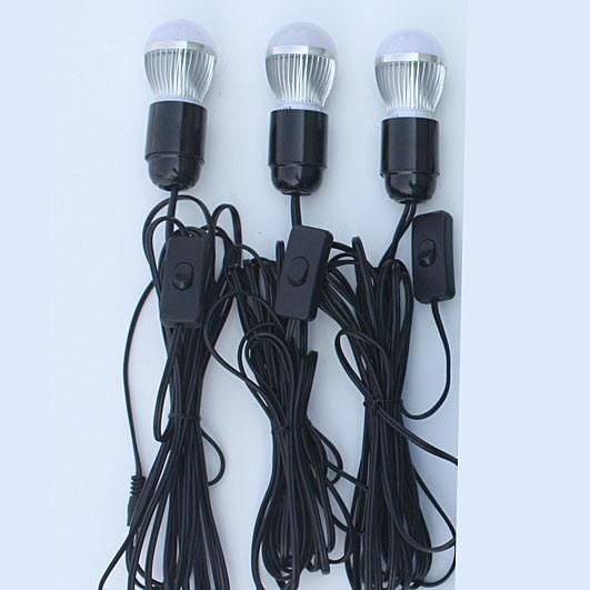 30W Solar Lighting Kit System for Indoor and Outdoor Lighting