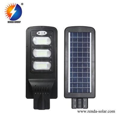 High Brightness IP65 Waterproof Outdoor Lighting SMD 30W 60W 90W 120W LED Wireless Solar Street Light