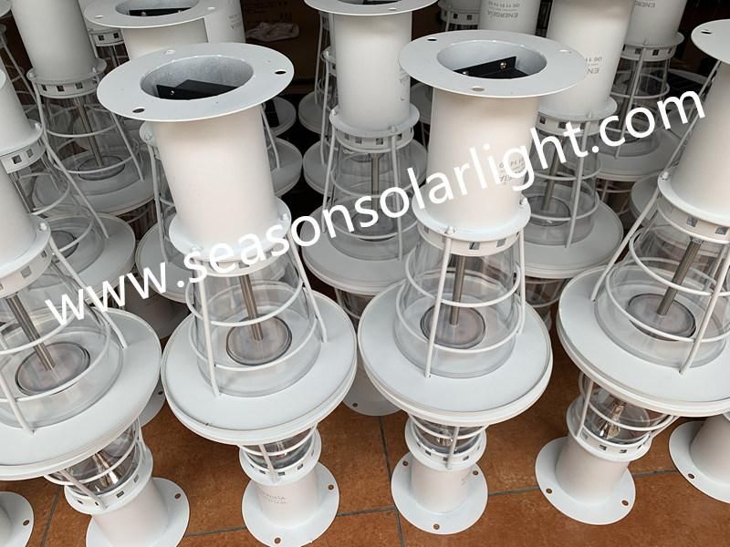 High Lumen LED Lighting Lamp Customized Height Outdoor Solar LED Garden Lamp for Walkway Lighting