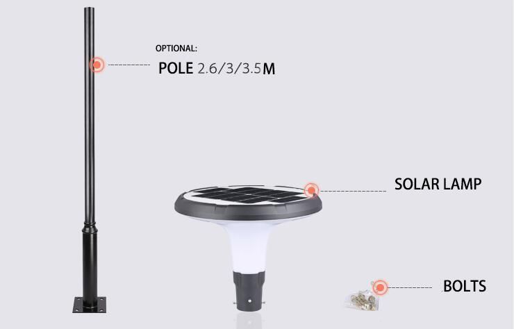 Popular Beautiful Landscape Lawn Lighting Outdoor Solar Garden LED Lamp