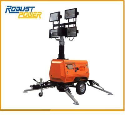 360 Mast Rotation Emergency Light Tower