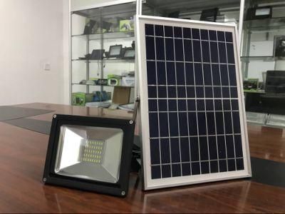 Garden Solar Flood Light with Lithium Battery