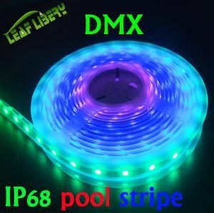 CE, RoHS DMX512 RGB Strip Waterproof IP68 SMD RGB 5050 Outdoor Building