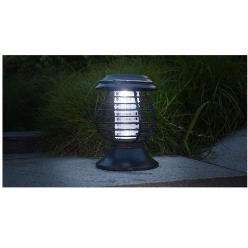 Waterproof Solar Mosquito Repellent Light Bug Zapper Hanging Mosquito Repellent Light Electronic Mosquito Zapper for Home Garden Wyz20509