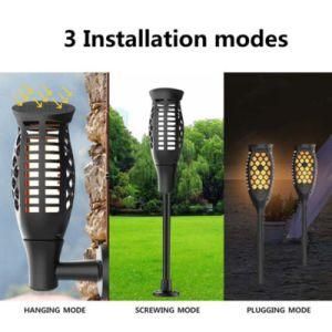 Wholesale Price Tiki Dusk to Dawn Solar Torch Pathway Yard Light