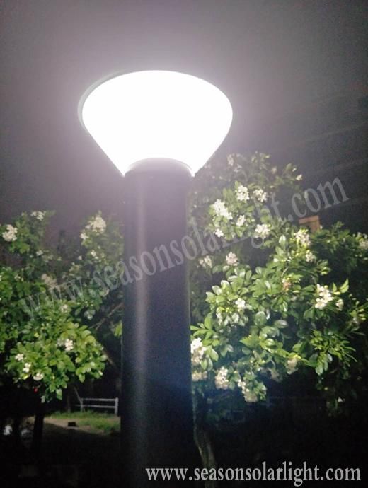 Aluminum Material & Project LED Lighting Solutions Outdoor Solar Garden Lamp with LED Lighting Lamp