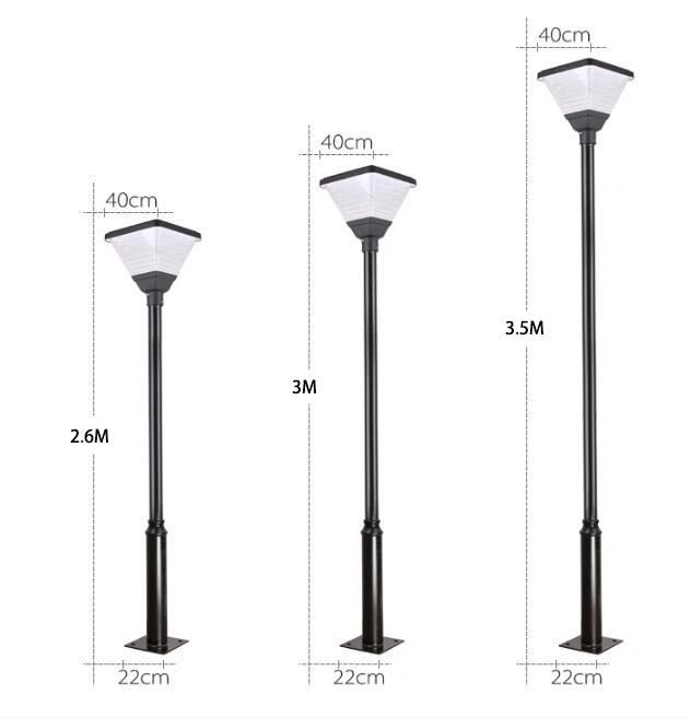Auto Work Outdoor Waterproof 20W Solar Powered Pathway Solar Lamp