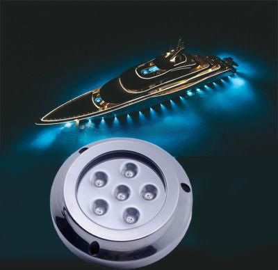 316 Stainless Steel Boat LED Marine Yacht Navigation Underwater Lights for Sea Ocean