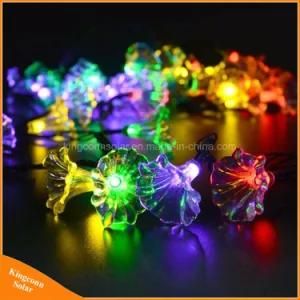 50LED Morning-Glory String Lights Colourful Outdoor Decoartive Hanging Solar Lights