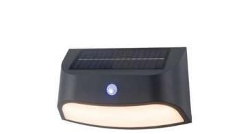 Solor Garden Wall Lamp Outdoor Metion Sensor LED Wall Light