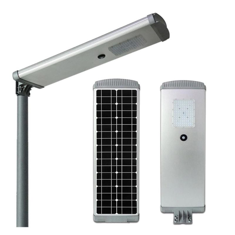 3 Years Warranty Nk-80W All in One Solar Street Light with 8-10 Meters Light Pole