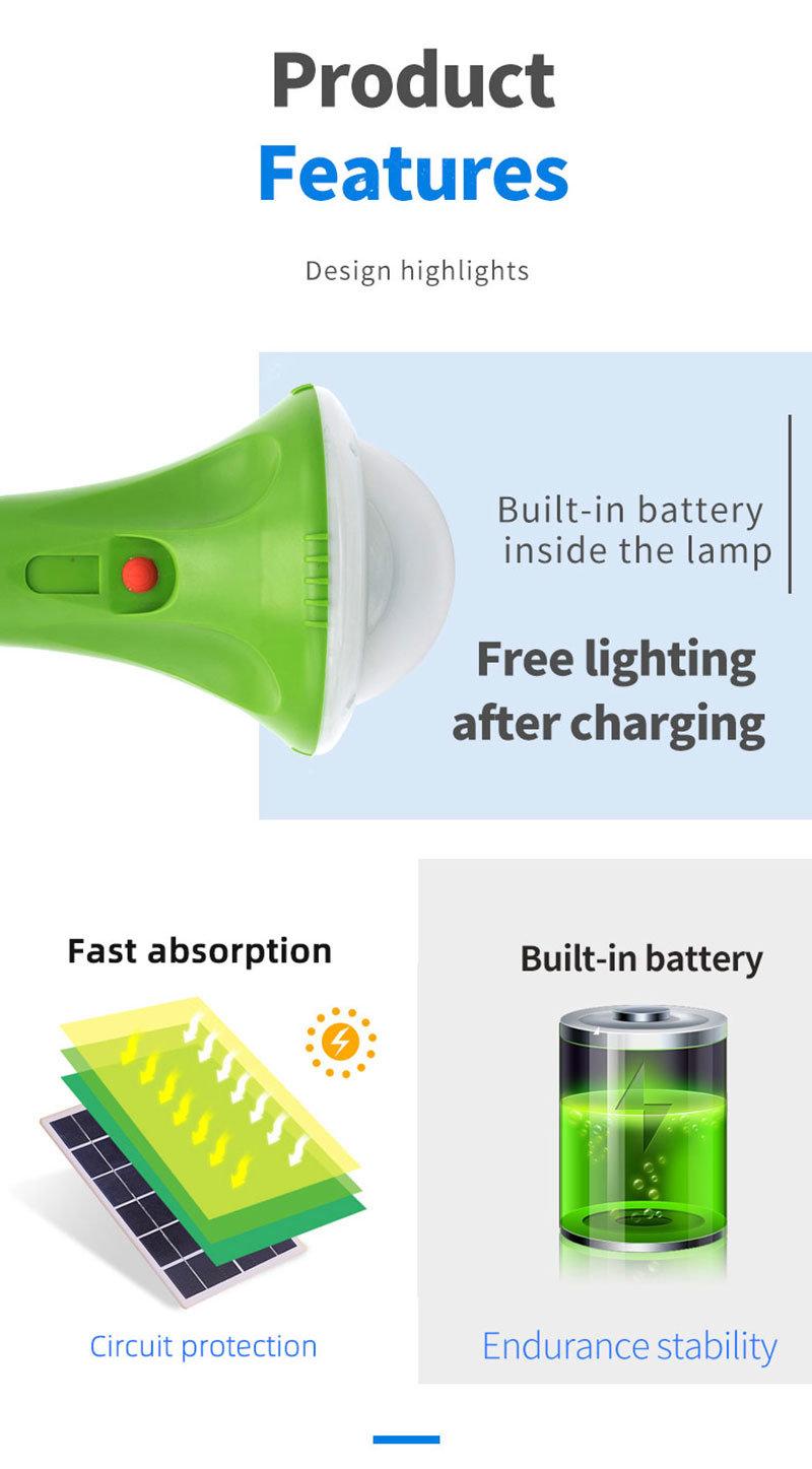 Global Sunrise Portable Solar Home Lamp/Charger/Panel Multi Functional Lamp Solar Power Station