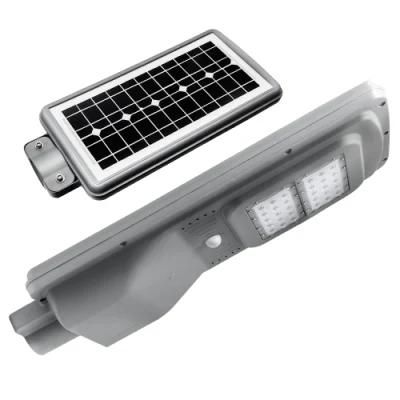 Home Use Energy Saving All in One Design Solar Street Light 20W LED Power