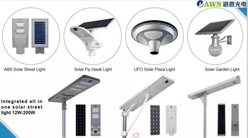 China Manufacture ISO9001 Outdoor 80W/100W/120W/150W/200W Temporary Solar 18V 100W Mono Sillion Garden/Highway/Street Light