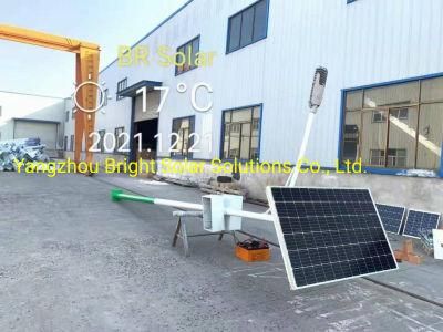 High Brightness 140-180lm/W 60W LED Solar Street Lighting