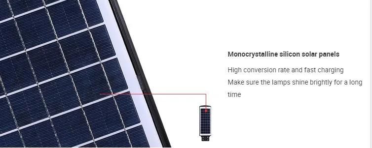 Bspro IP65 Waterproof ABS Road Light Outdoor Solar Street Lamp