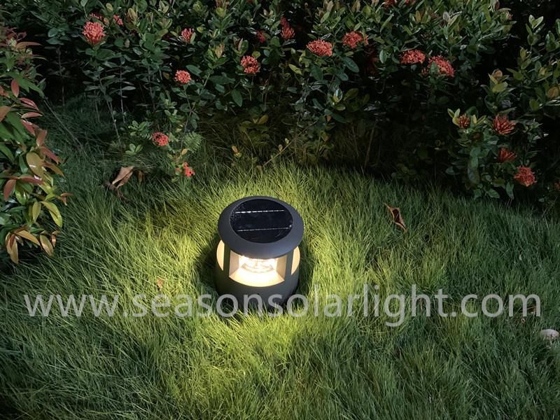 Classical Style LED Lighting Die Casting Alu. Outdoor Landscape Garden Solar Light with LED Light