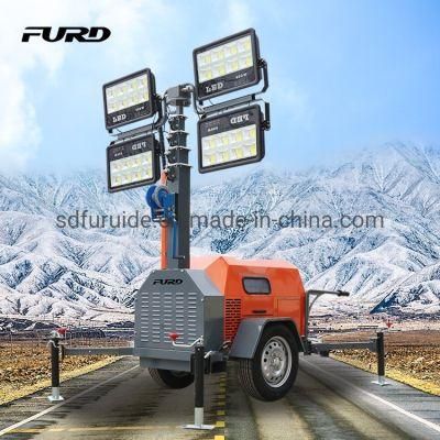 LED Tower LED Light Tower Mobile Lighting Tower Generator Fzmtc-1000b