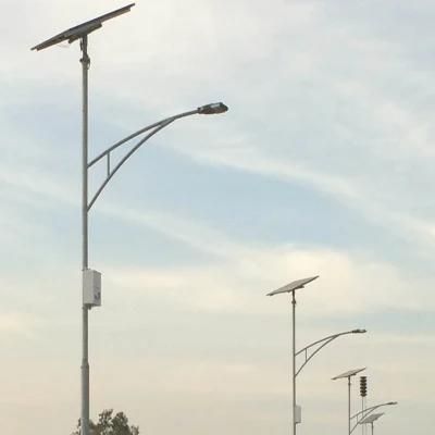 High Efficiency Energy Saving 7m 40W Split Solar Street Light Single Arm