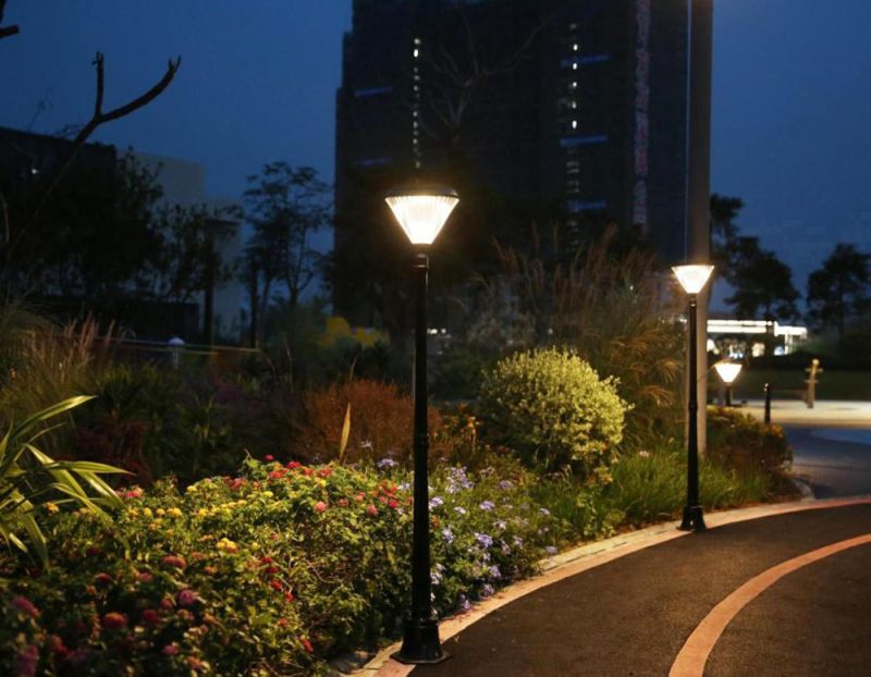 Garden and Outdoor Use Warm White LED Solar Lamp