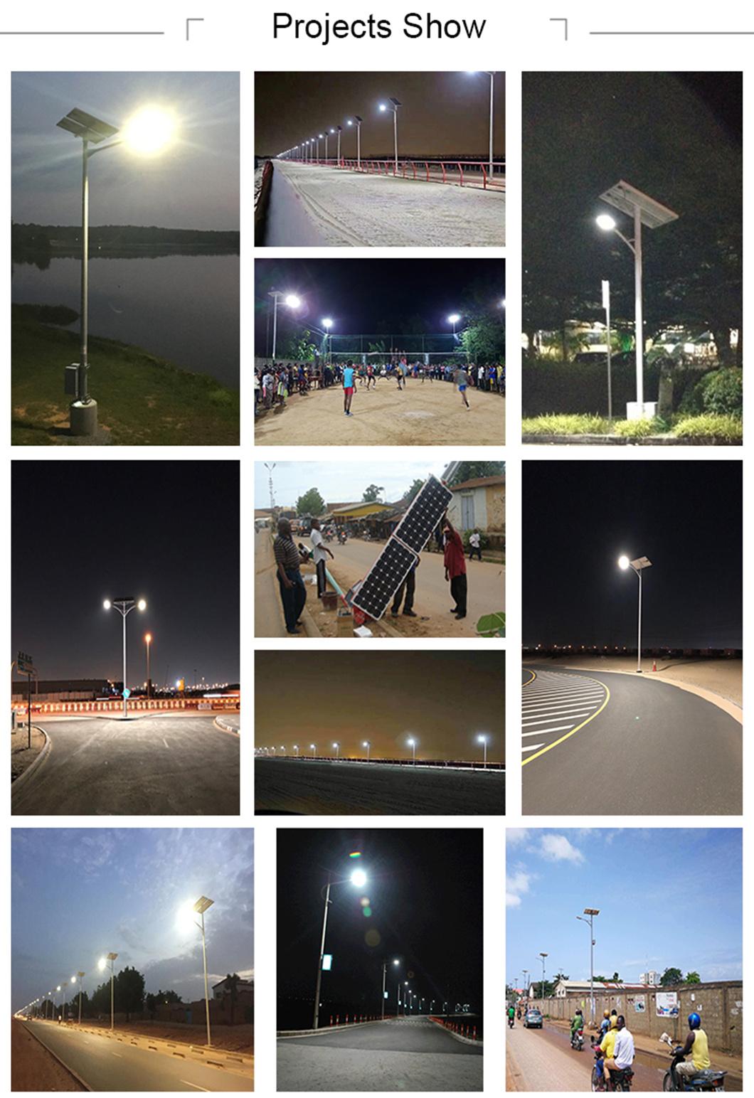 Cheap 80W Separated Solar LED Street Light Manufacturing