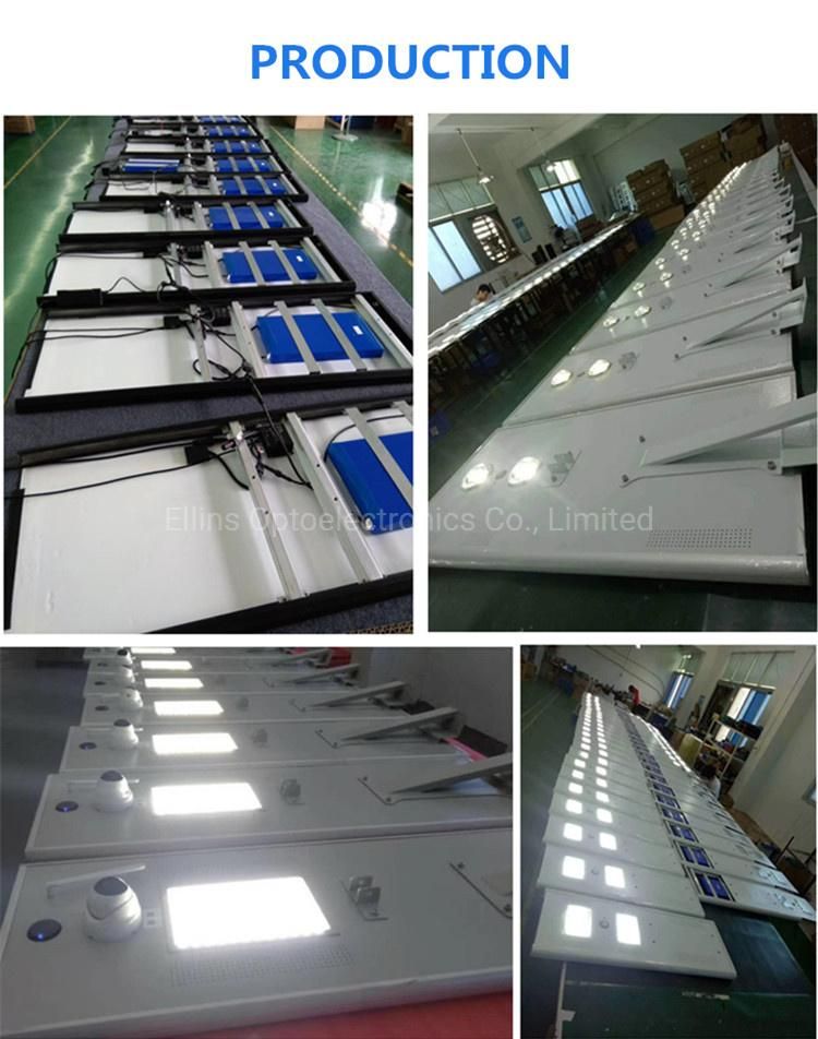 Solar Street Light Split Panel 120 Watt Outdoor Waterproof Solar Road Lamp for High Latitude