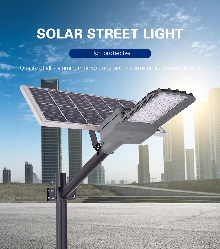 LED Solar Street Light Manufacturer IP65 Outdoor Lighting Road Lamp