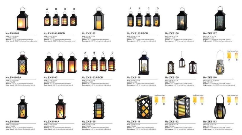 Solor Candle Lanterns Outdoor Solor Garden Lamp